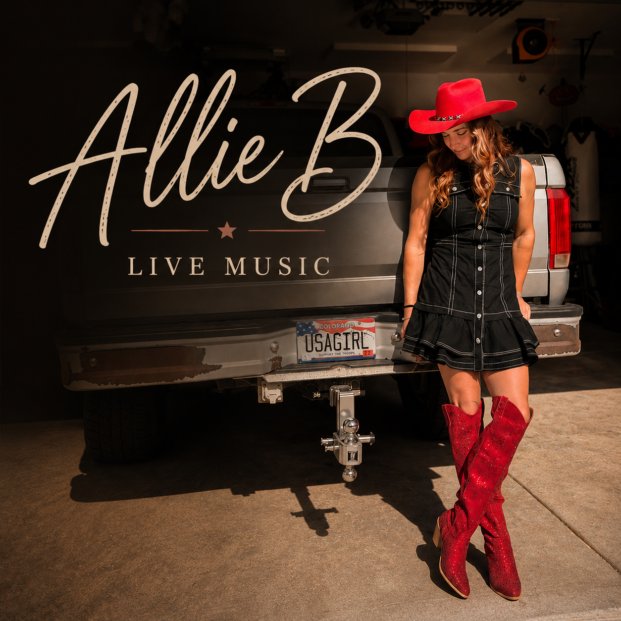 Allie B live music promo